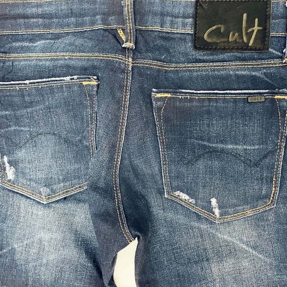 CULT OF INDIVIDUALITY: Karma Straight Leg Jean. Size 25. - Picture 5 of 7